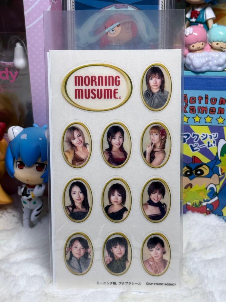 고전문구 모닝구 무스메 보글보글 스티커