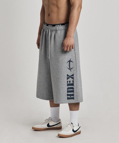 브레이크 메인로고 버뮤다 쇼츠 (Melange Gray)