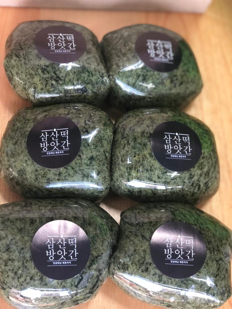 삼산떡방앗간 땅끝해남해풍쑥떡 쑥인절미 2kg / 4kg