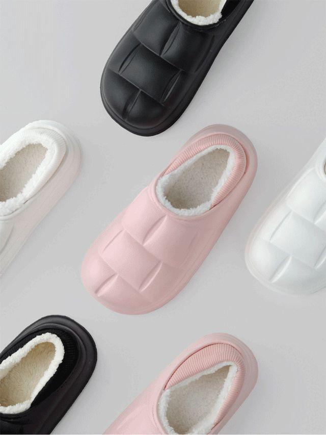 (당일출고) 이블 투웨이 털 슬리퍼 4.5cm