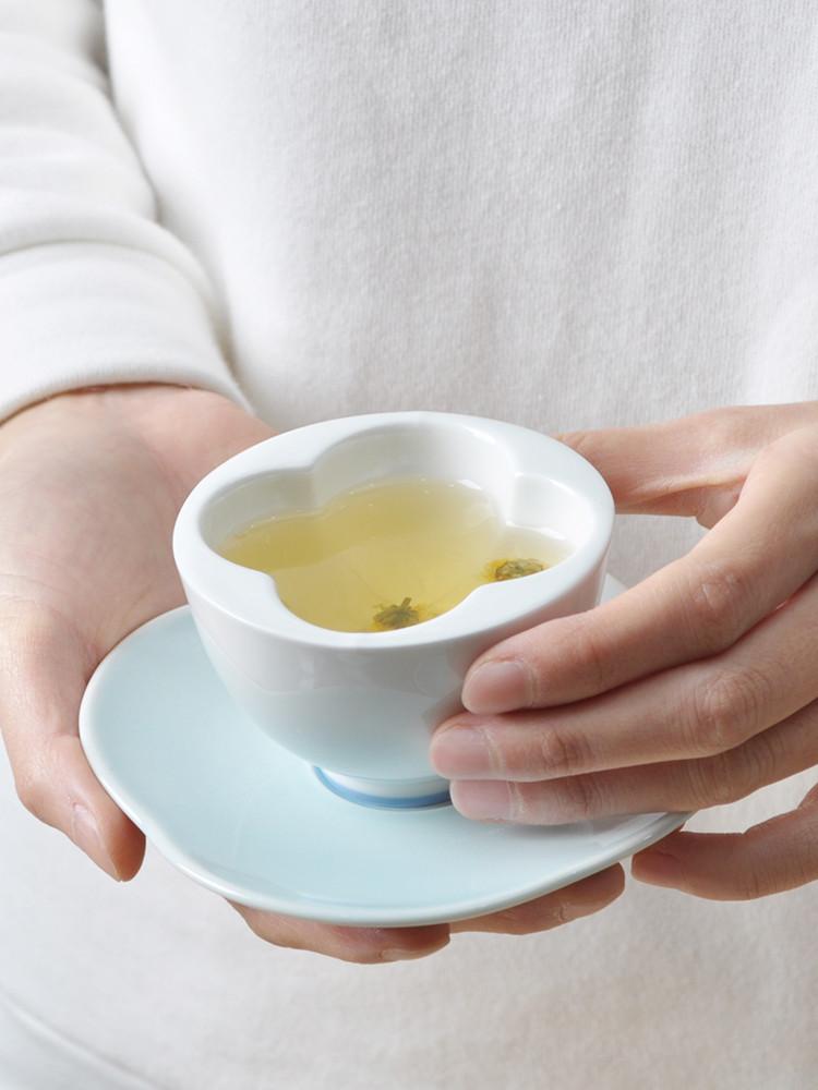 아리아 단아 꽃잔 선물 패키지 찻잔 세트