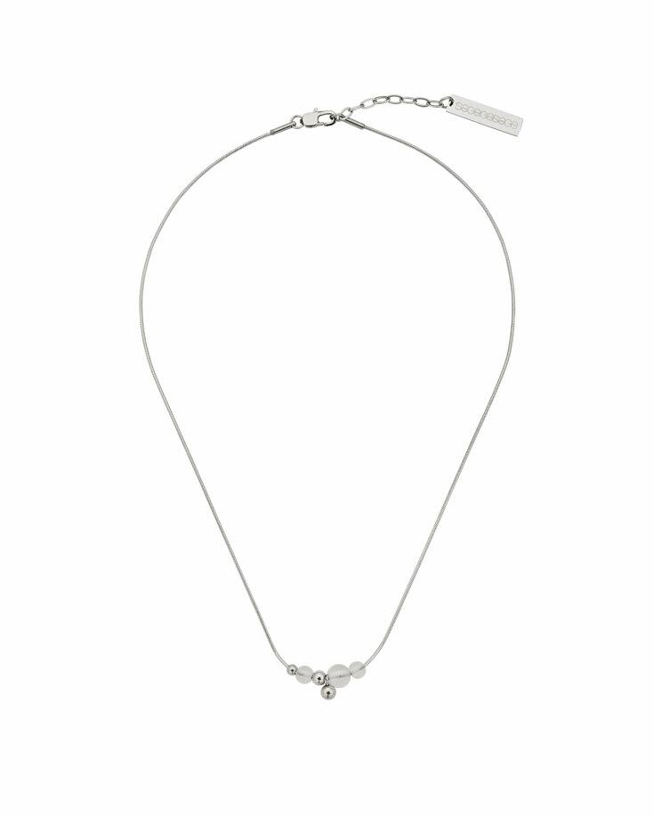 Kettlebell Necklace (White)