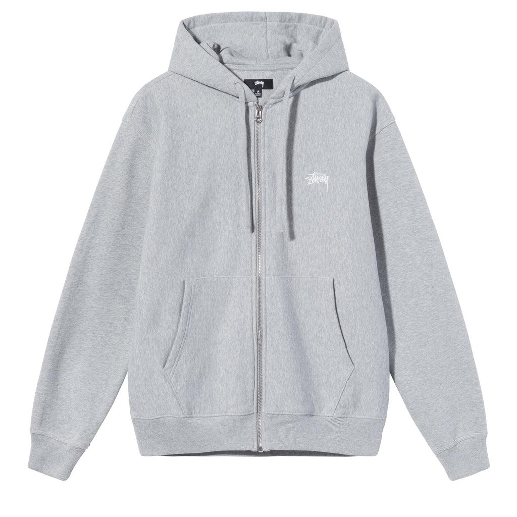 OVERDYED STOCK LOGO ZIP HOODIE