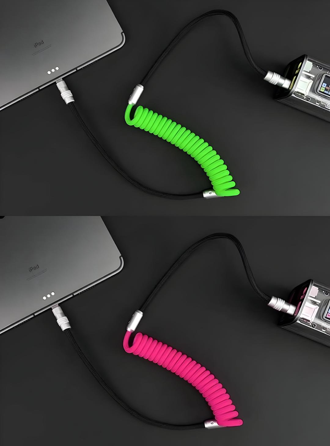 Neon Kuby Fast Charging Cable (2color)