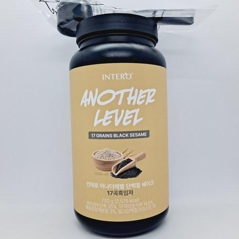 인테로 어나더레벨 단백질쉐이크 17곡흑임자750g+보틀증정 /GV - 쉐이크/영양/선식 | 쿠팡