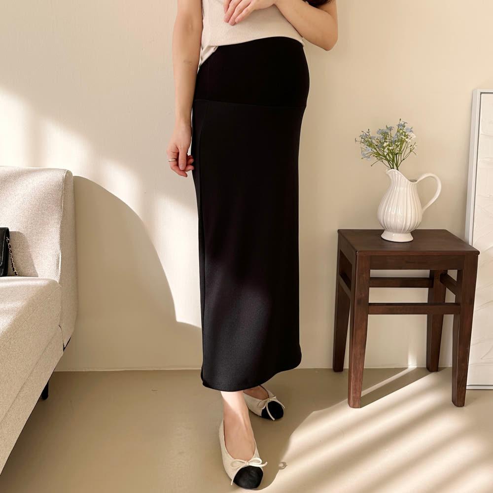 젤런 H라인 임산부스커트 치마 뒷트임 봄 가을 임부복 하의