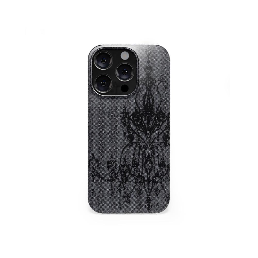 lace black hard phone case
