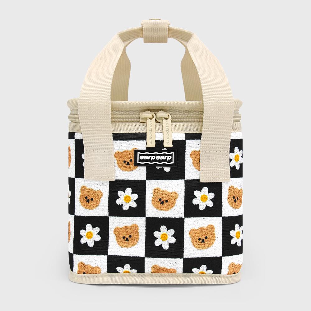 어프어프 CHECKER BOARD FLOWER MERRY(보냉백)
