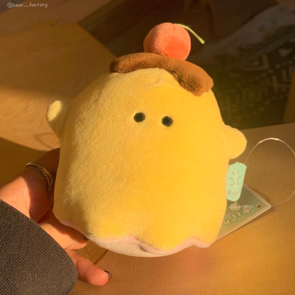 말랑쫀득 오바케누 꼬마유령 푸딩 인형 누이구루미