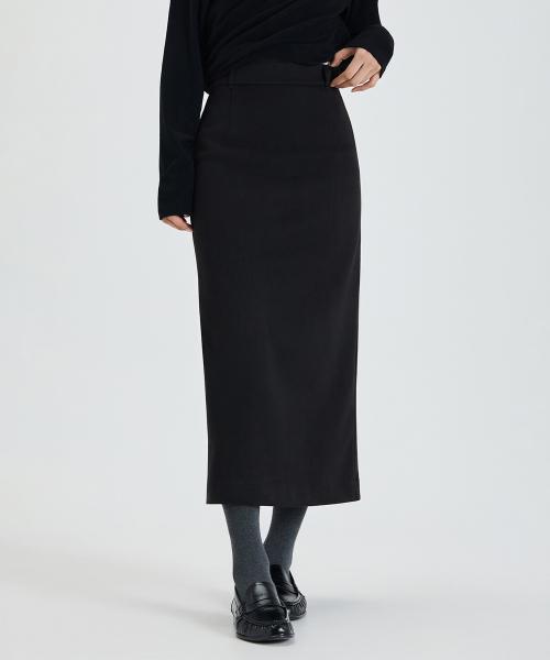 [포근] 밴딩 H라인 롱 스커트_MIWWHFV10A