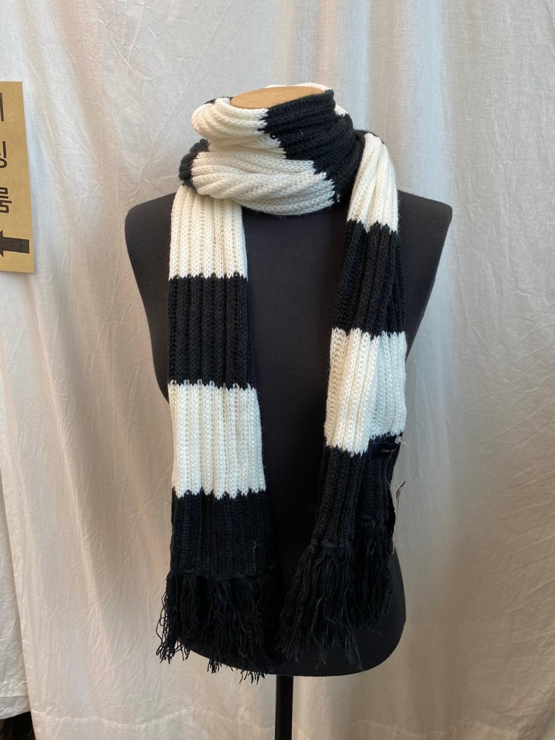 CEST DOUX 스트라이프머플러(새상품)