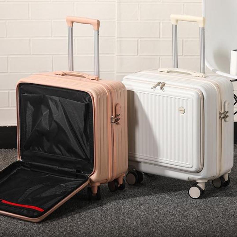 18인치캐리어 여행가방 전면 오픈 소형 기내용캐리어 경량