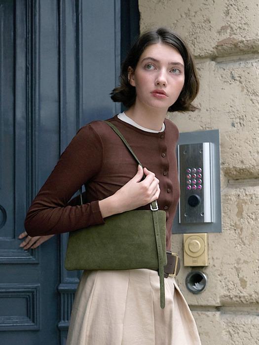 FINE SHOULDER BAG_olive