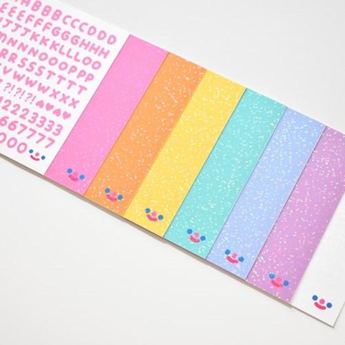 RiCO FONT STICKER - SPARKLING 7type