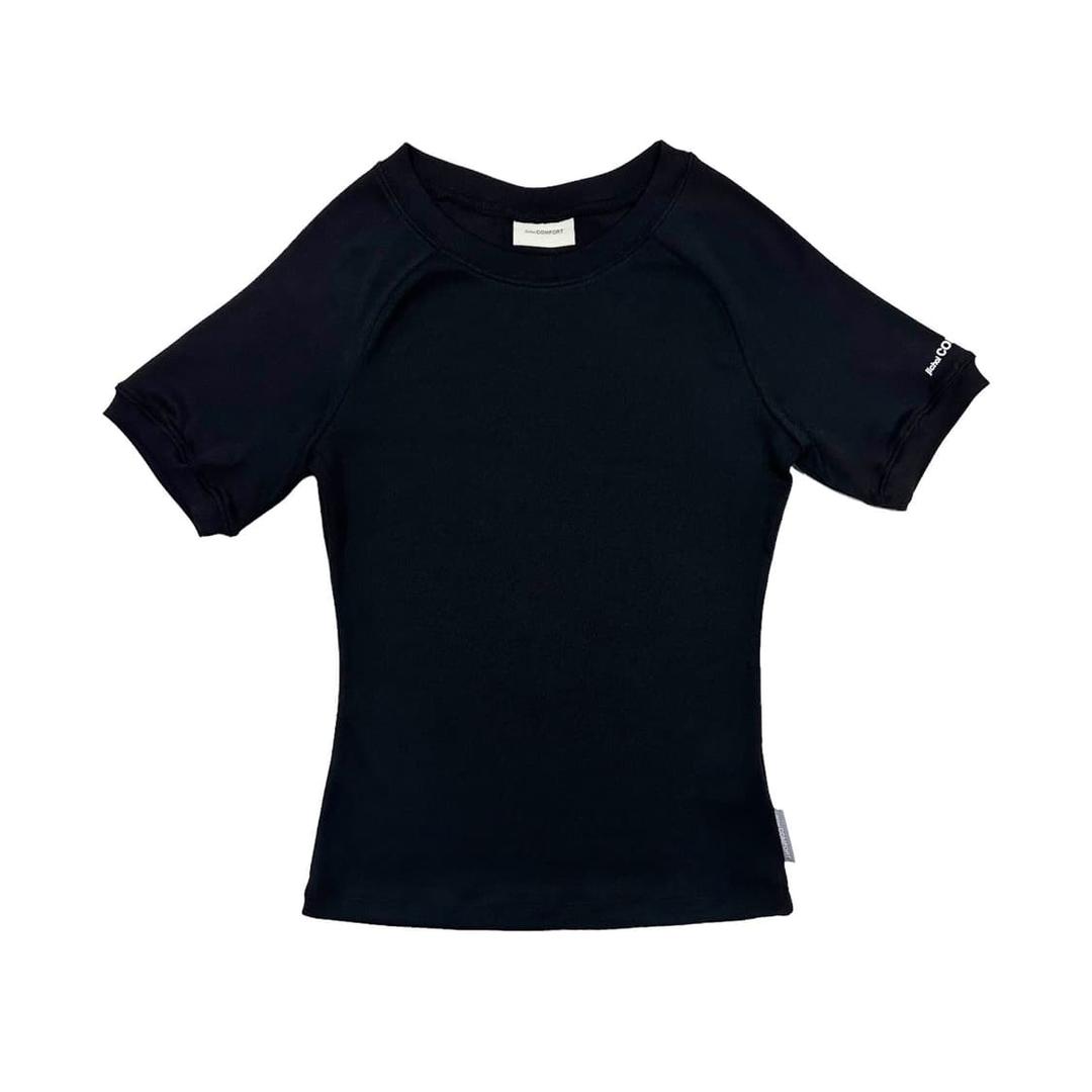 24-004 RAGLAN T-SHIRT (BLACK) 3 | 후루츠패밀리