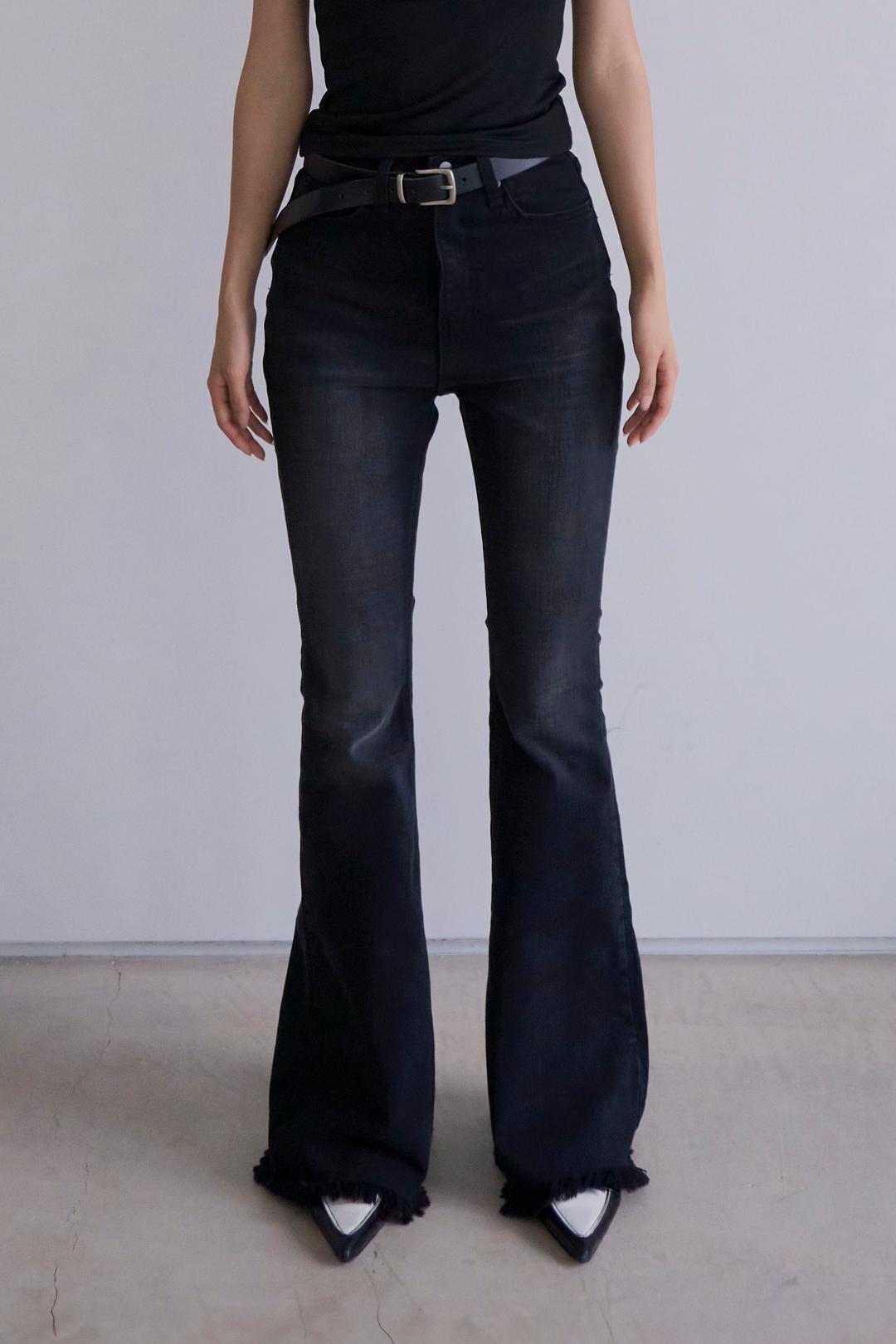 Dark Tassel Washing Bootcut (2c)