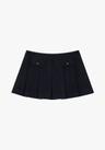 BOTON PLEATS SKIRT [3COLOR]