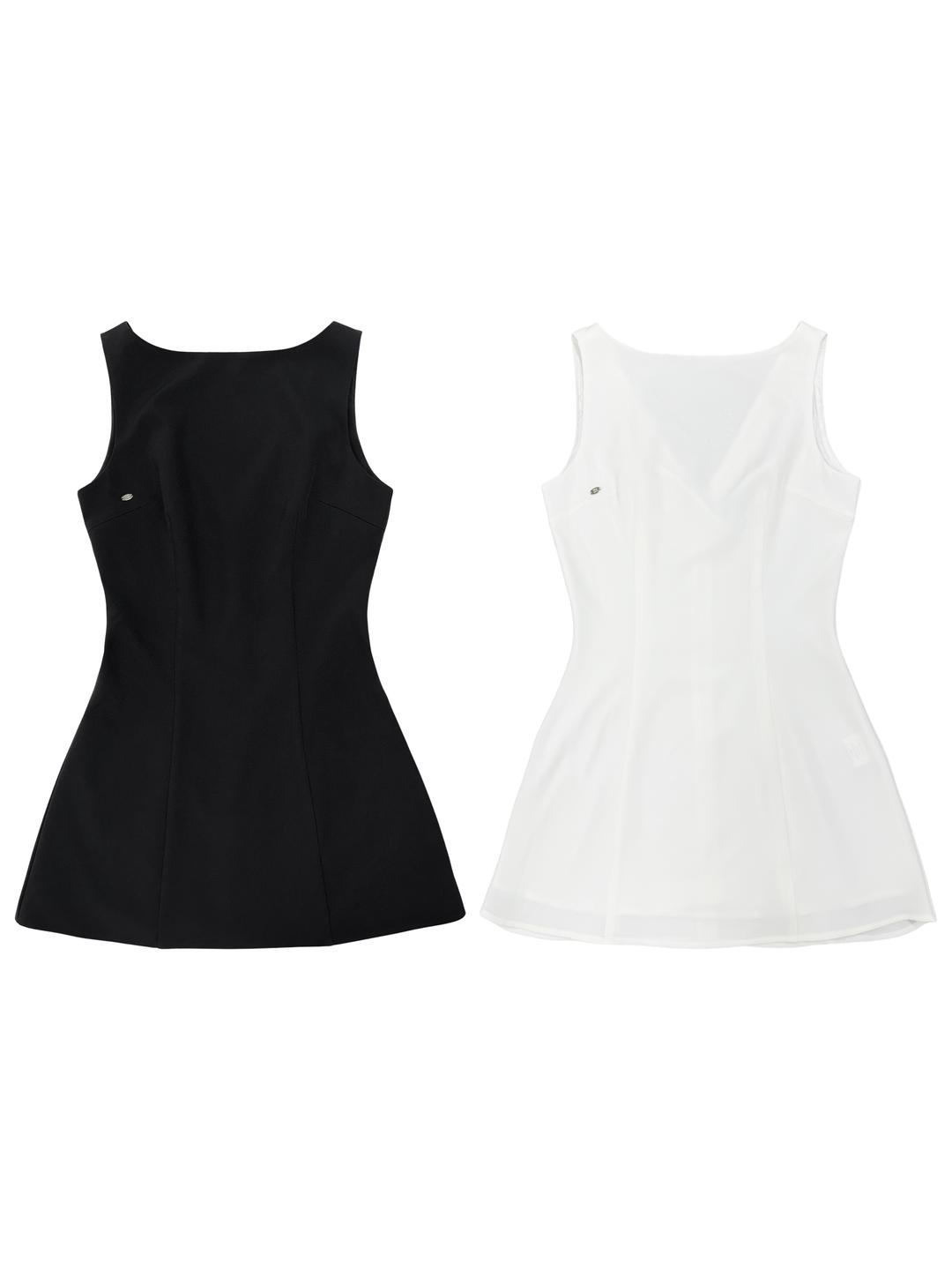 Boat-Neck Slim Dress