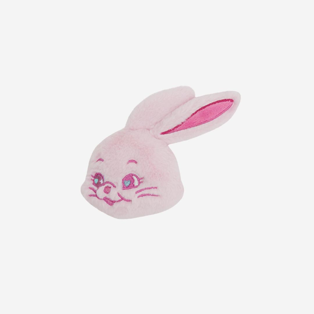 NewJeans Tokki Merchandise Fluffy Keyring Pink