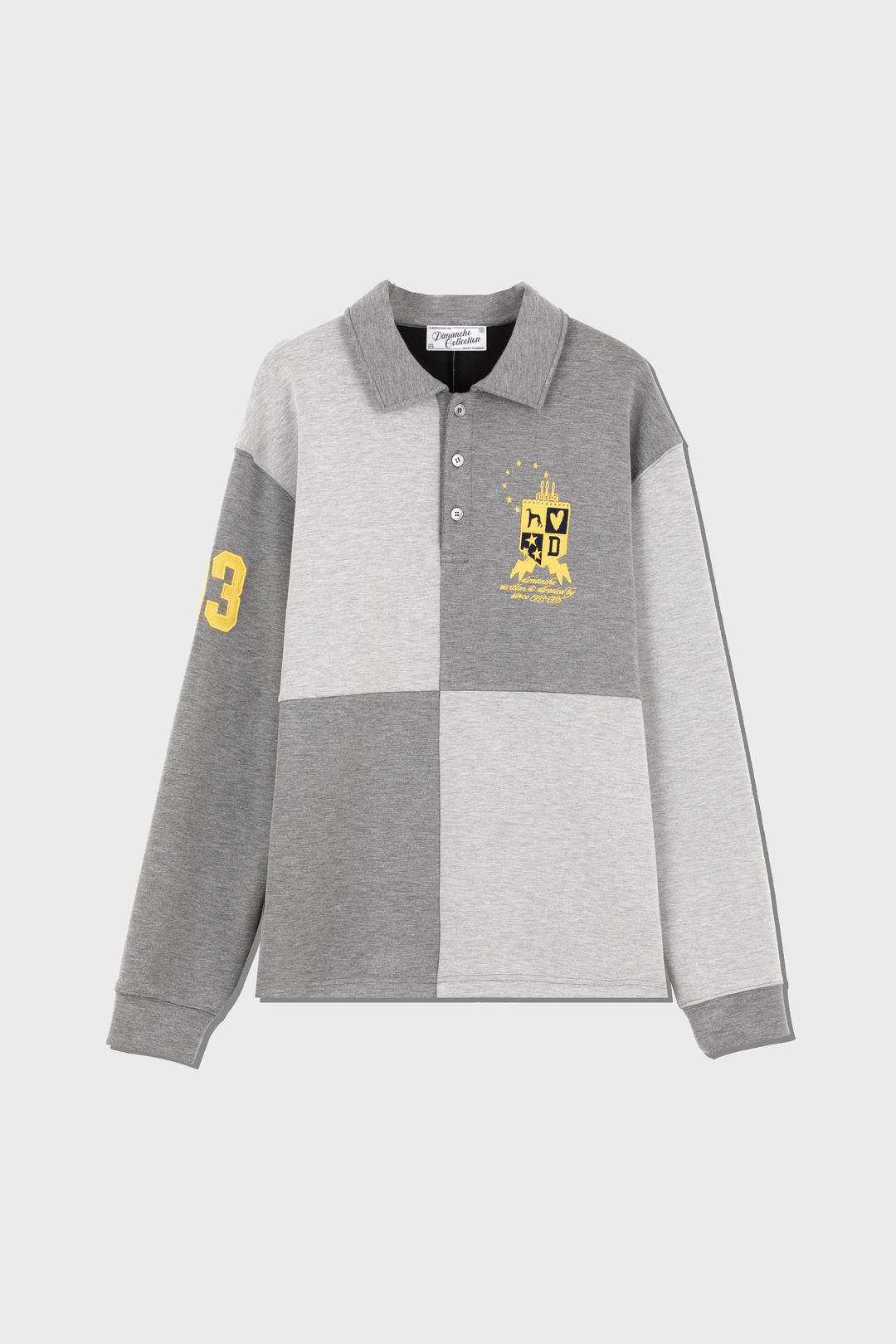SQUARE PK SHIRT (GREY)