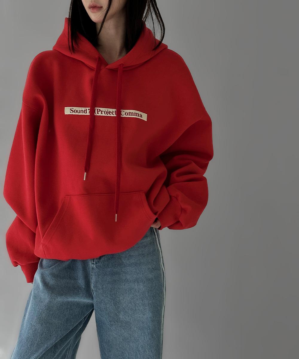 업타임 [UNISEX] 시그넷 프리미엄 오버핏 후드티