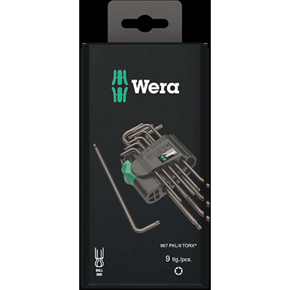 WERA 베라 별렌치세트 (9pcs)-967 PKL/9 SB TORX (073598)