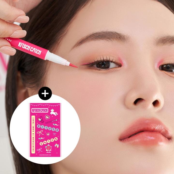 [키치캐치 / KITSCH CATCH] 페스티브 아이라이너 - 하나만 사도 어디로든 무료배송