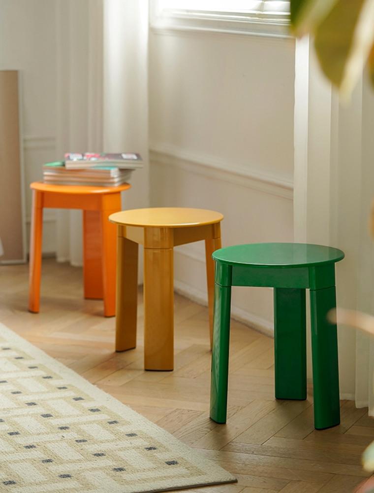 스페이스 빈티지 스툴 카페 인테리어 의자 간이테이블 Space Vintage Stool 4colors
