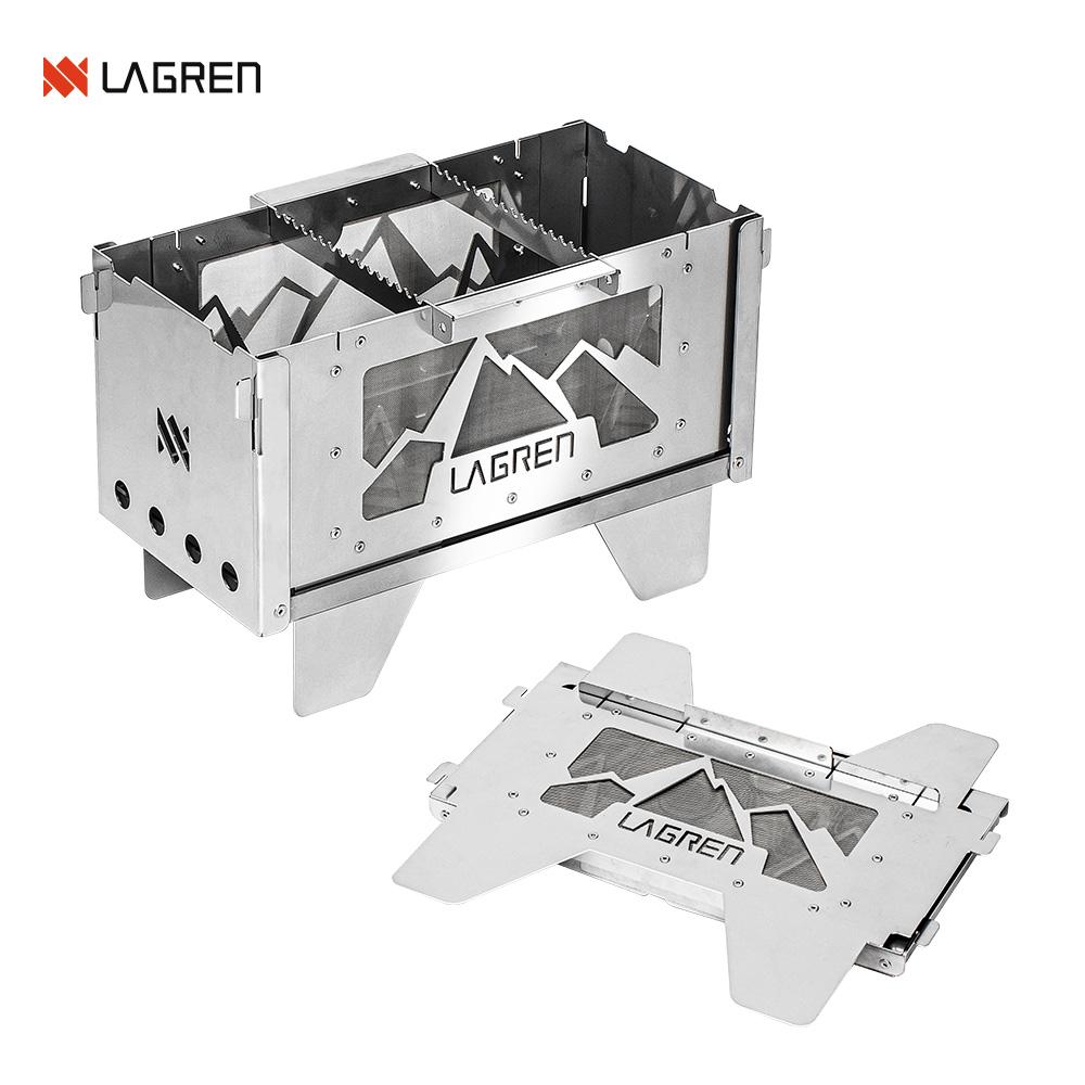 라그렌 마운틴뷰 접이식 화로대 스테인리스 불멍화로대 가방증정