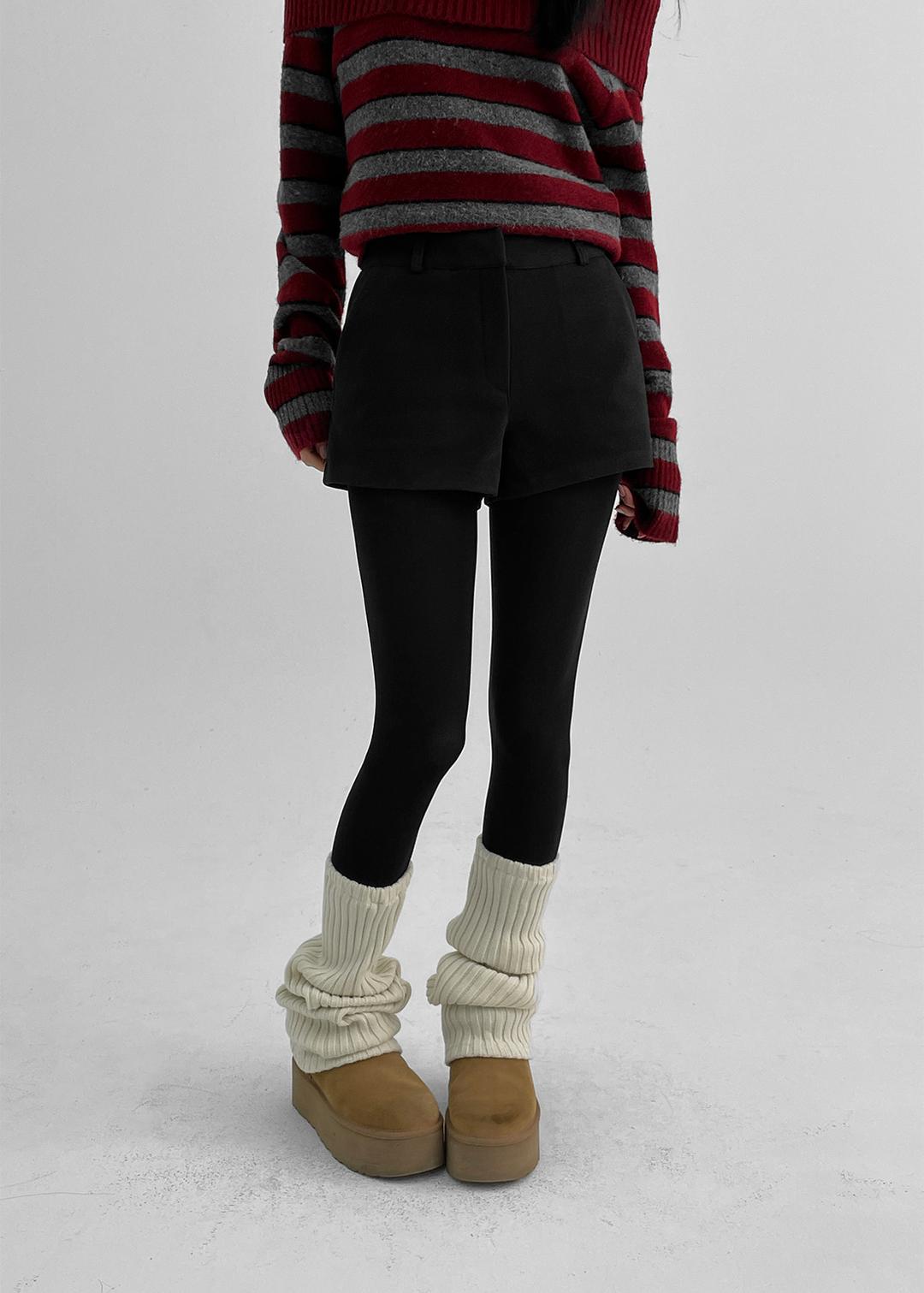 블랙업 [2천장판매] [MADE] 비폴렌 모직 숏팬츠