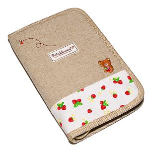 리락쿠마 다용도 통장 케이스/파우치