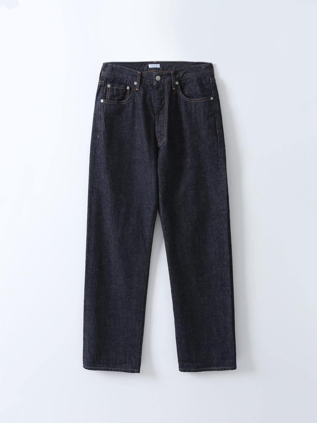 5p Selvedge Regular Straight Denim (Indigo)