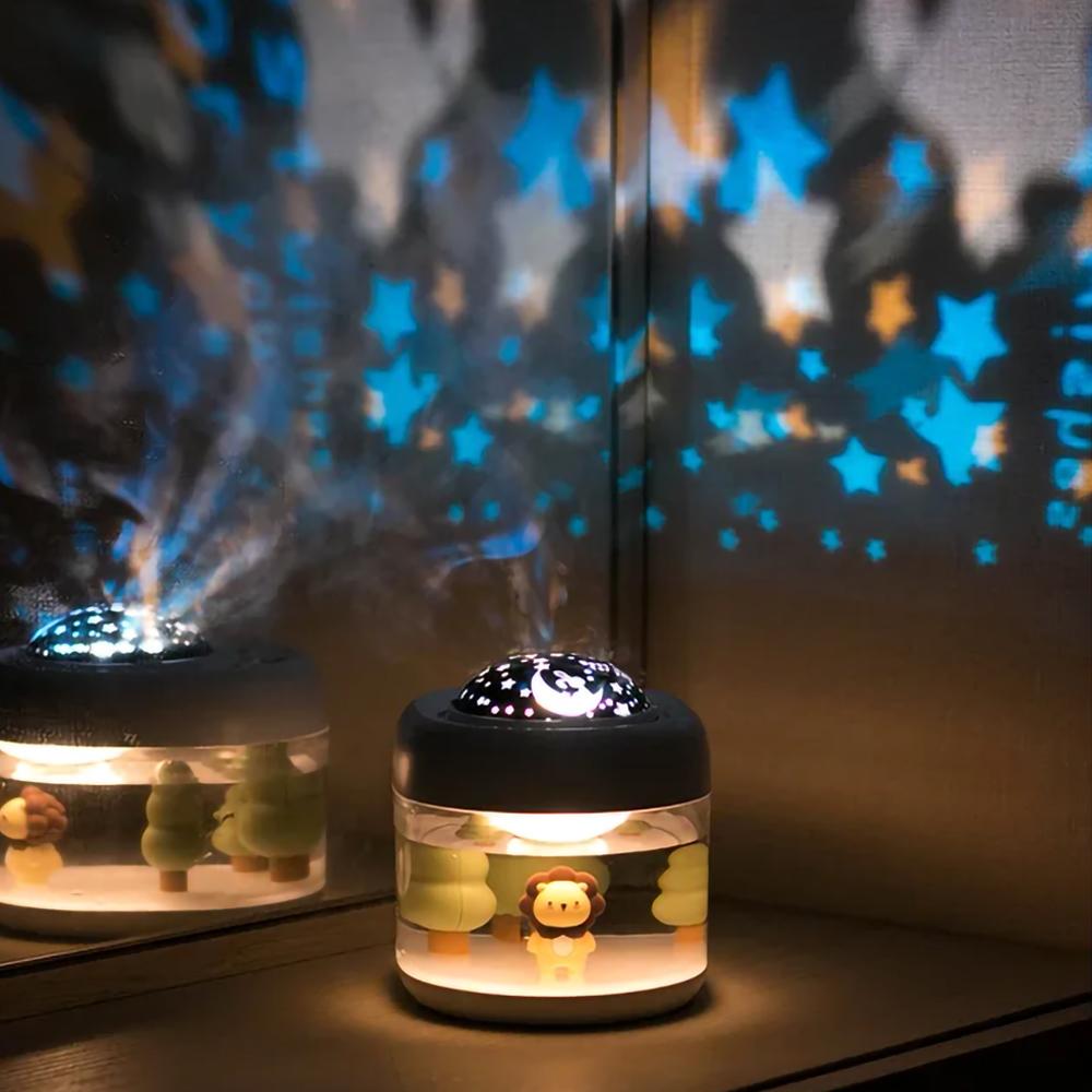 라이온 시크릿빔 미니 가습기 (+무드등 기능)