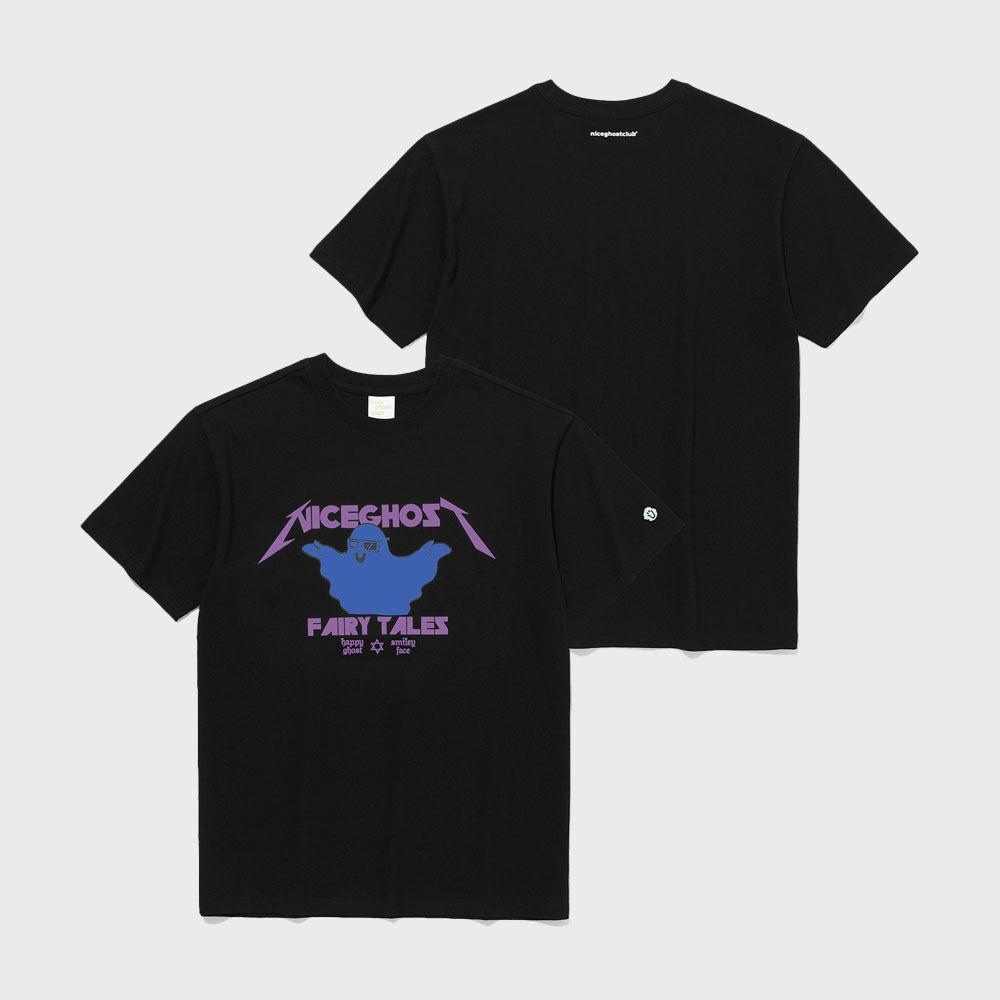 UV 락 고스트 티셔츠_블랙(NG2CMUT516A)