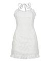 Flower one-piece_White