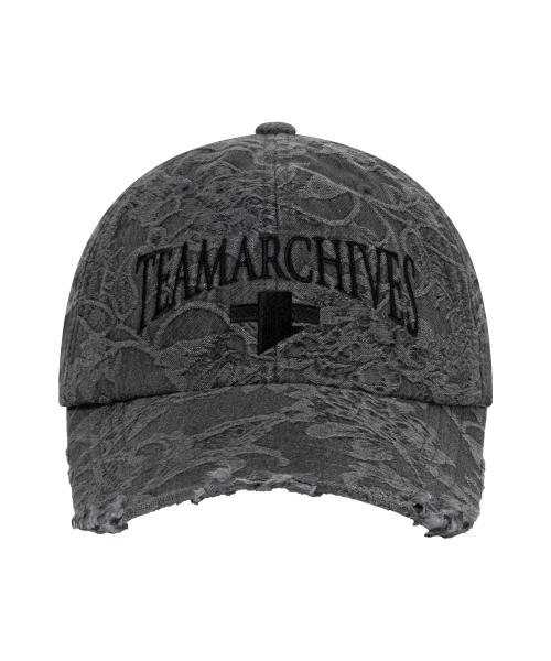 TEAMARCHIVES JACQUARD CAP (DARK DENIM)