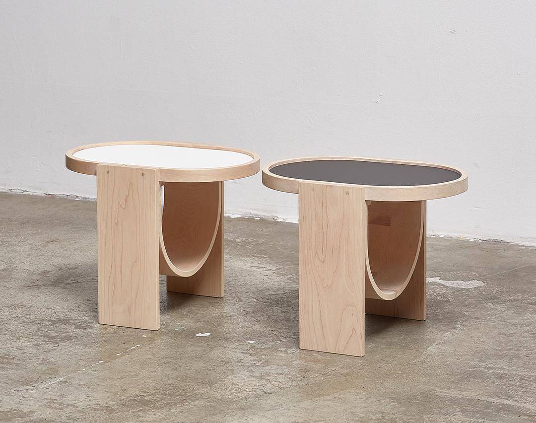 Two Legs Side Table