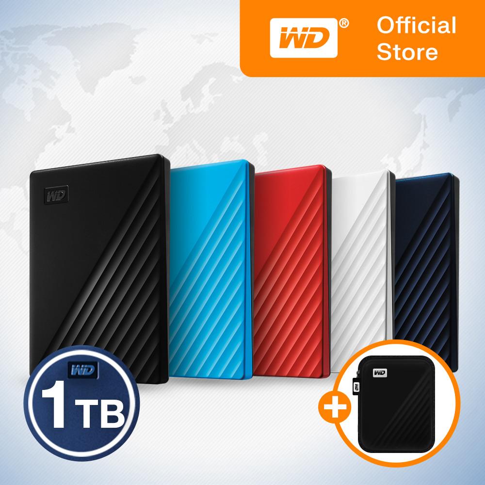 WD NEW My Passport 1TB 외장하드 3년보증 [전용파우치/우체국택배]