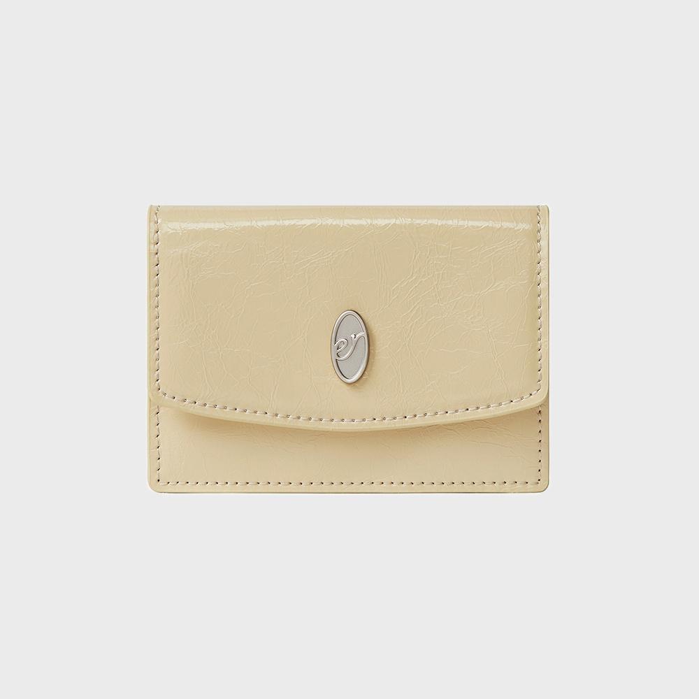 [예약배송]Bono accordion wallet - Butter