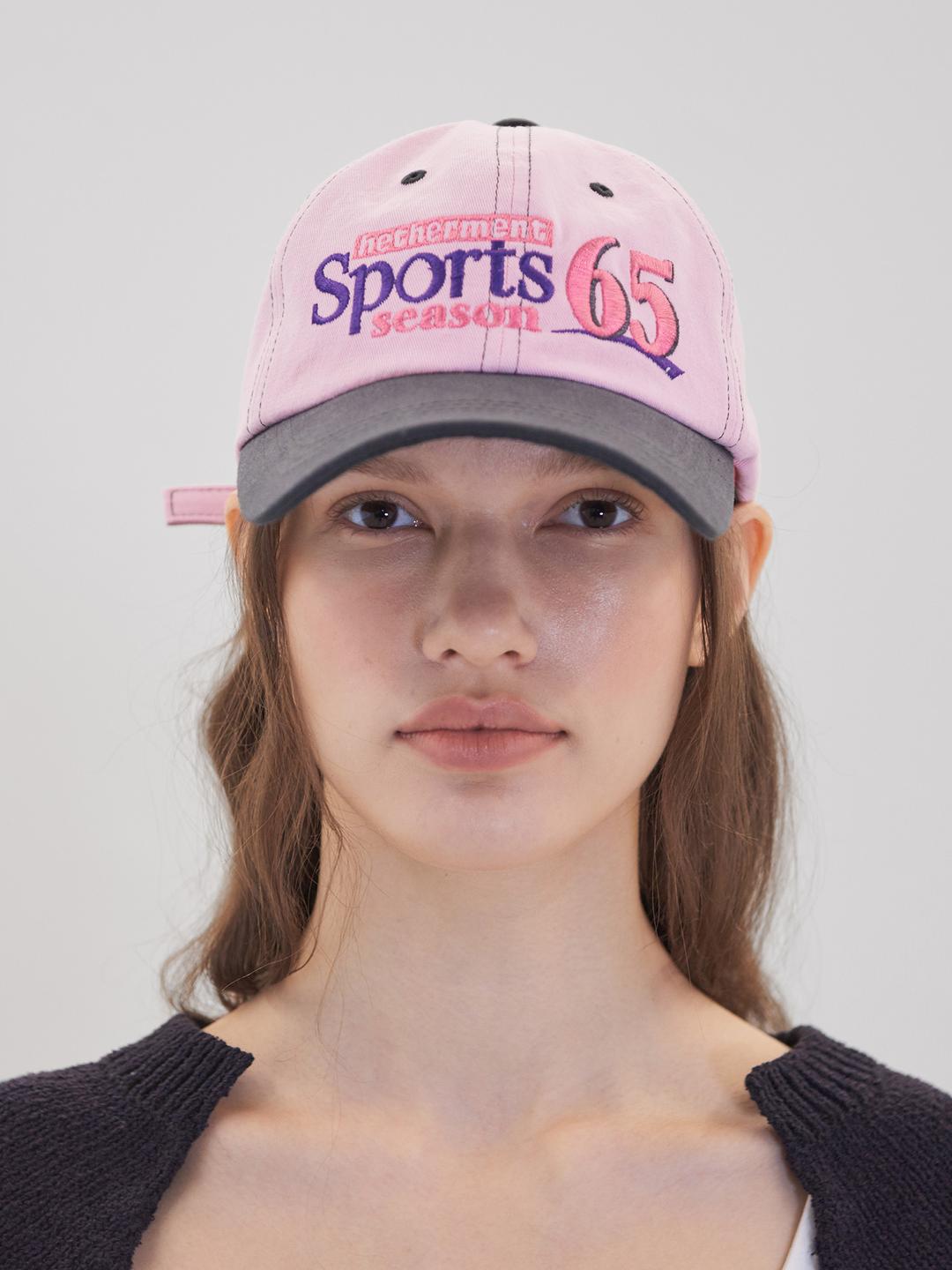 sports season ball cap (pink)