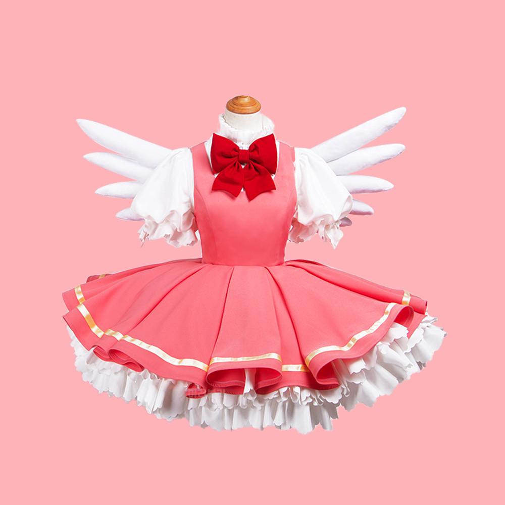 카드캡터 체리 사쿠라 코스프레 1기 오프닝 고급 의상