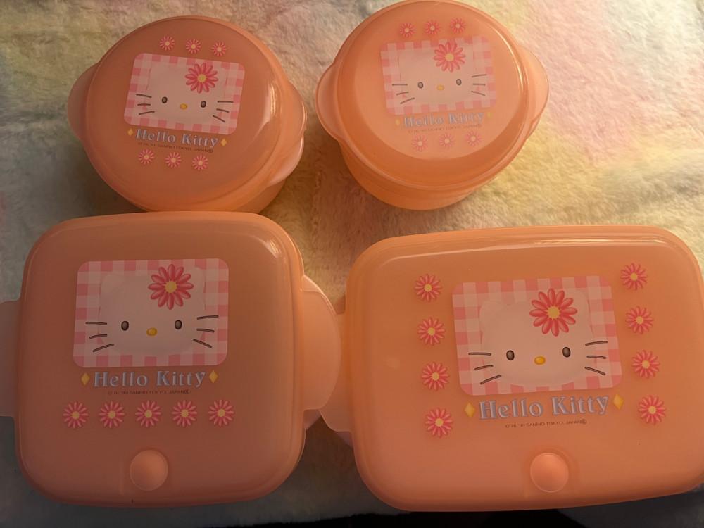 고전키티 도시락 모양 보관함 (1999)