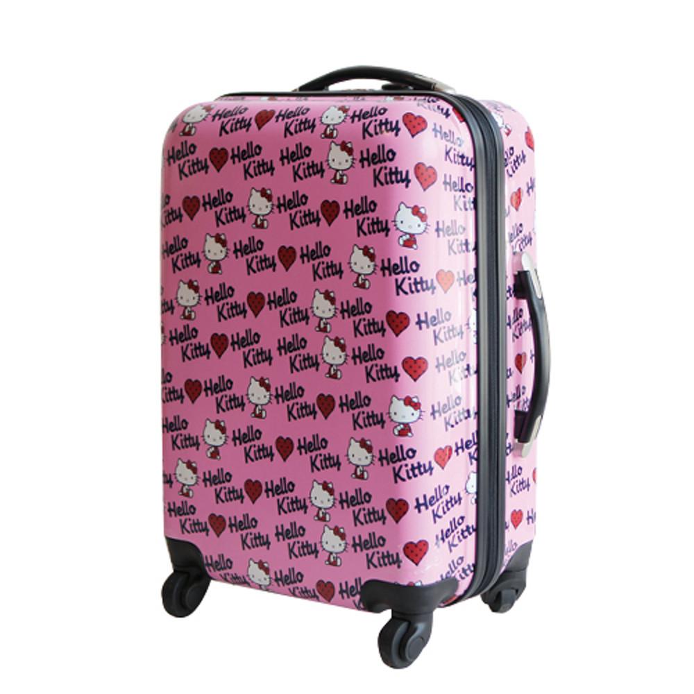 헬로키티 핑크패턴 트롤리백 20인치