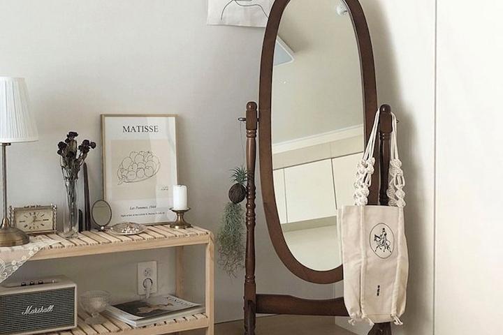 [5%쿠폰][누적판매 15만개] 애슐리 원목 전신거울 3colors