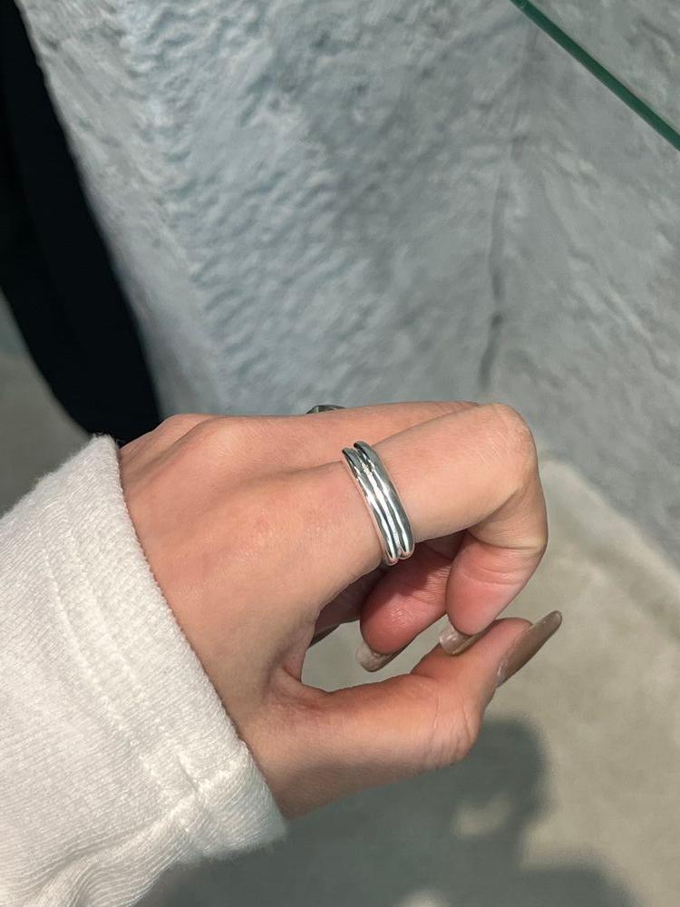 [ 써지컬 ] Layered ring