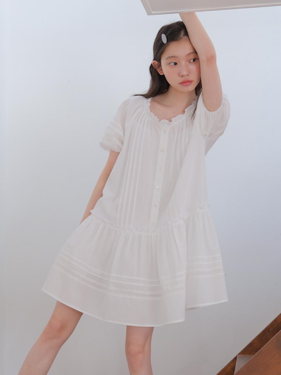 3rd) moui Sally lace ops (O/WHITE)