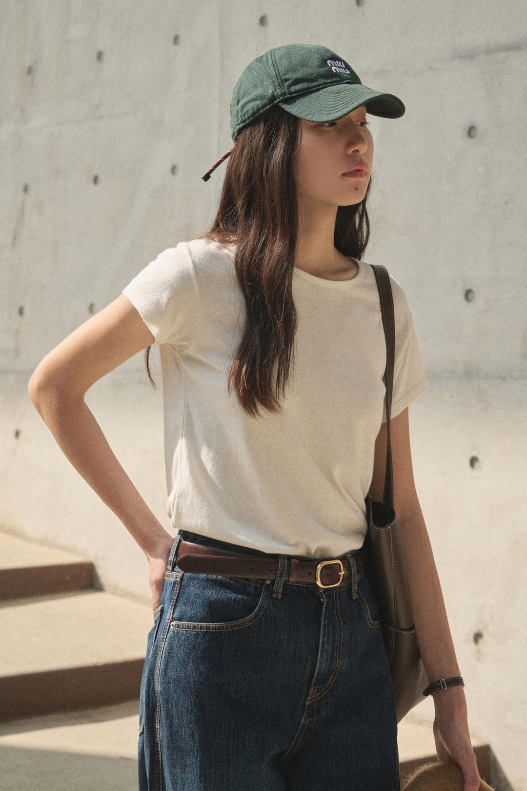 FLITY CAP SLEEVE T SHIRT_5COLORS