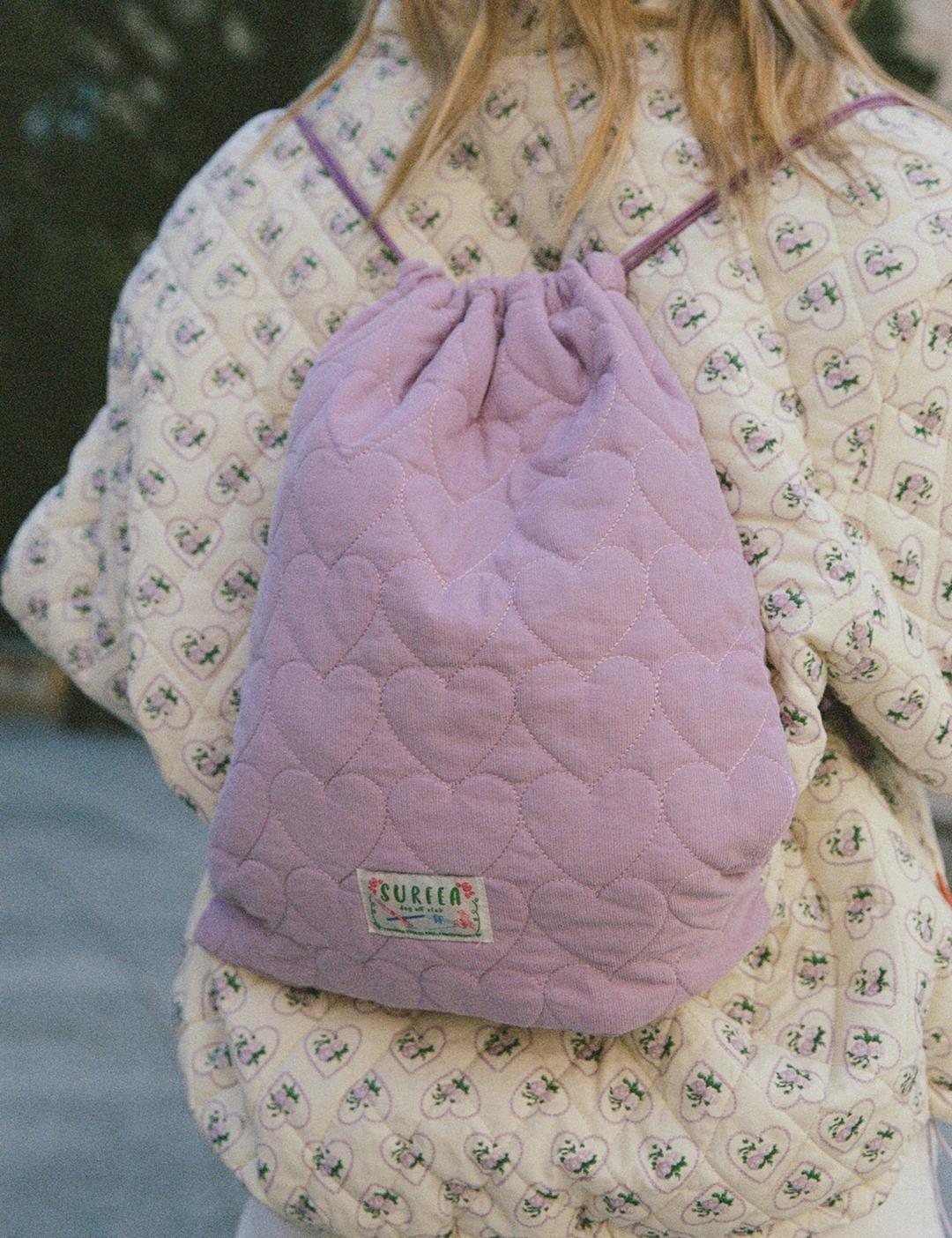 CUSHY REVERSIBLE STRING BAG_VIOLET