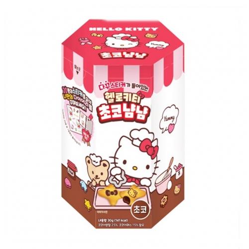 헬로키티 초코냠냠 30g - 초코비 다꾸 스티커