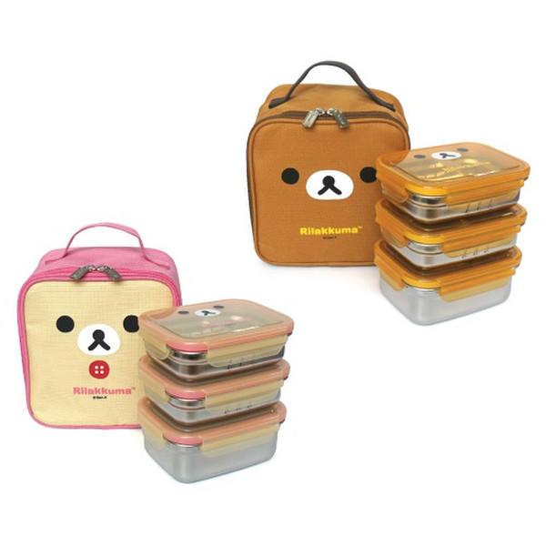 [리락쿠마] 가방 3단 스텐도시락